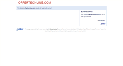 Desktop Screenshot of offerteonline.com