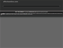 Tablet Screenshot of offerteonline.com